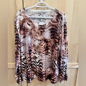 Animal Print Top